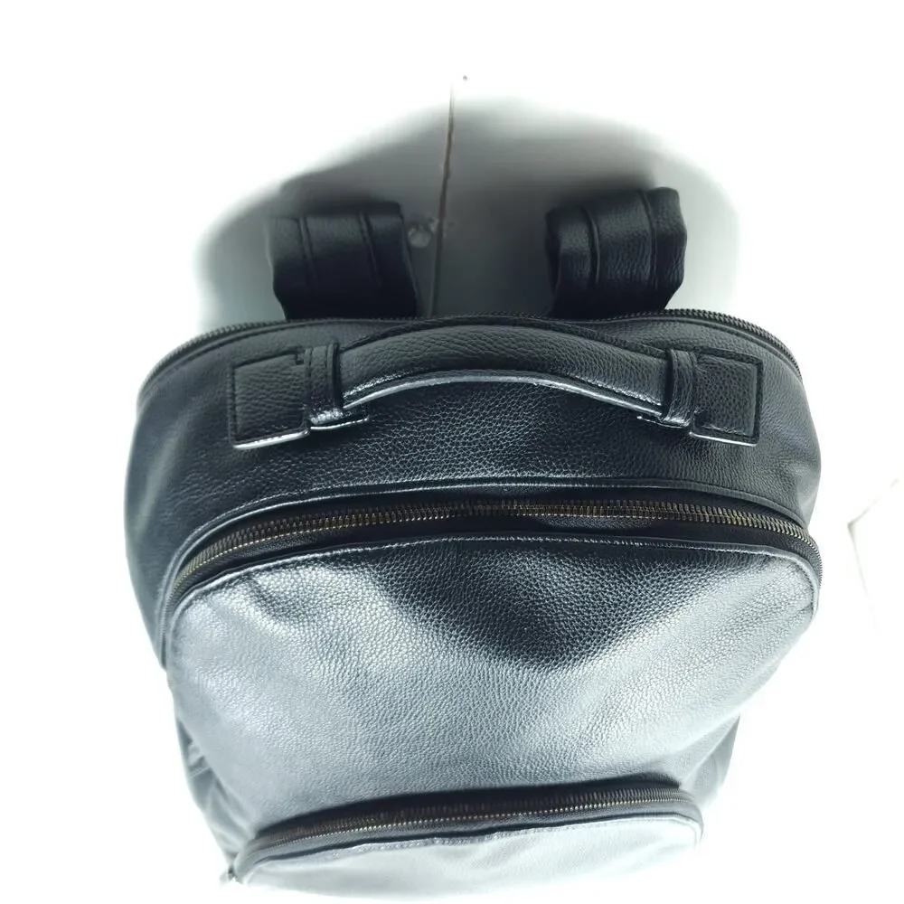 Away X Kode With Klossy Black Leather Travel Minimalist Backpack